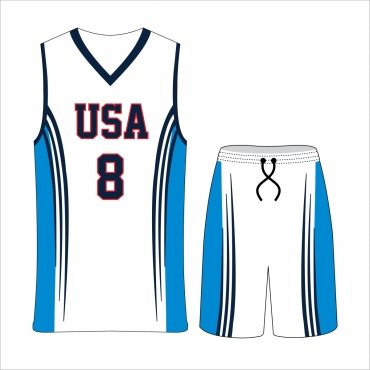 Sublimated Basket Ball Uniform